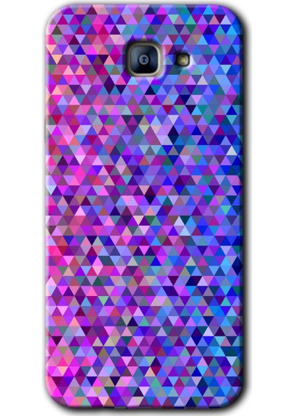 Samsung Galaxy A8 2016 Kılıf Hd Desen Baskılı Arka Kapak - Pixel Mozaik