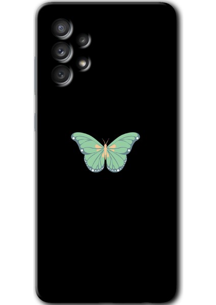 Samsung Galaxy A13 Kılıf Hd Desen Baskılı Arka Kapak - Butterfly Tree