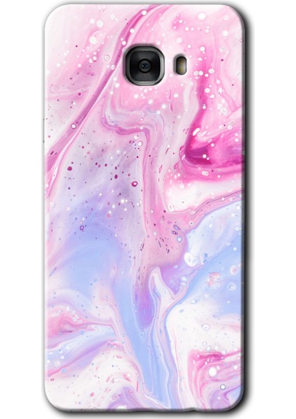 Samsung Galaxy C9 Pro Kılıf Hd Desen Baskılı Arka Kapak - Kabarmış Leke