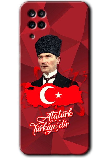 Samsung Galaxy Note 5 Kılıf Hd Desen Baskılı Arka Kapak - Atatürkiye