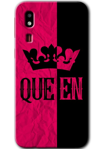 Samsung Galaxy A2 Core Kılıf Hd Desen Baskılı Arka Kapak - Queen