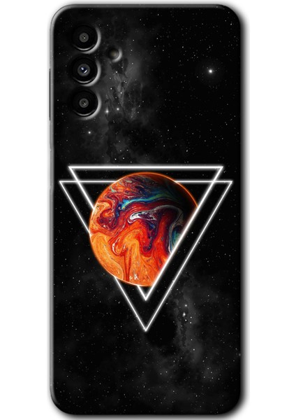 Samsung Galaxy A13 5g Kılıf Hd Desen Baskılı Arka Kapak - Kızıl Gezegen