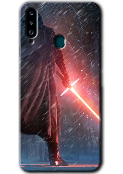 Samsung Galaxy A20S Kılıf Hd Desen Baskılı Arka Kapak - Kylo Ren