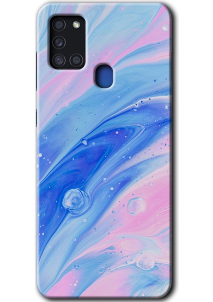 Samsung Galaxy A21S Kılıf Hd Desen Baskılı Arka Kapak - Art Design 38