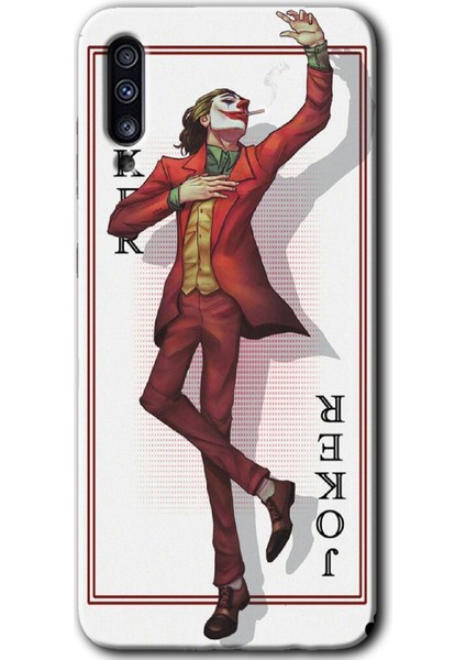 Samsung Galaxy A50 Kılıf Hd Desen Baskılı Arka Kapak - Joker Iskambil