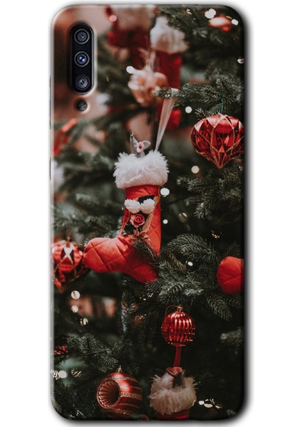 Samsung Galaxy A70 Kılıf Hd Desen Baskılı Arka Kapak - Happy New Year