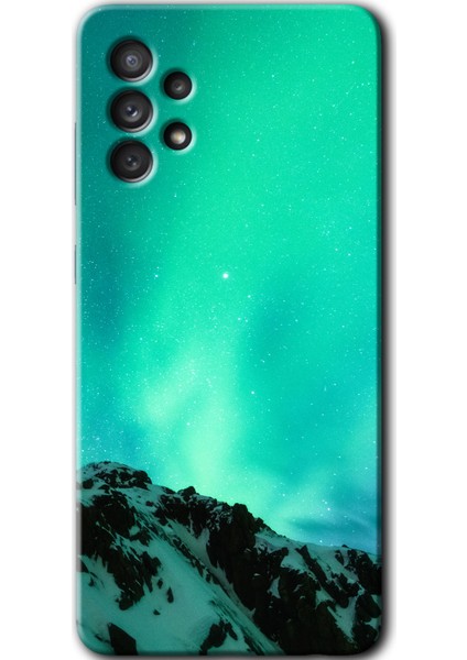 Samsung Galaxy A72 Kılıf Hd Desen Baskılı Arka Kapak - Aurora