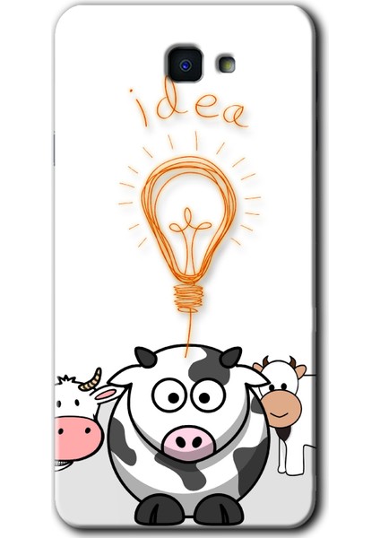 Samsung Galaxy J7 Prime Kılıf Hd Desen Baskılı Arka Kapak - Idea Lamp