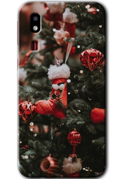 Samsung Galaxy A2 Core Kılıf Hd Desen Baskılı Arka Kapak - Happy New Year