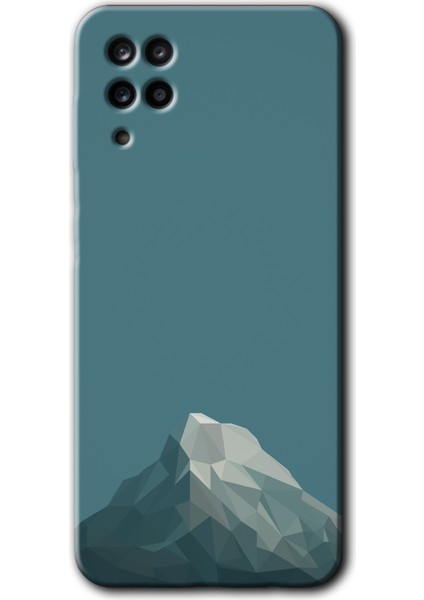 Samsung Galaxy M12 Kılıf Hd Desen Baskılı Arka Kapak - Alone Mountain