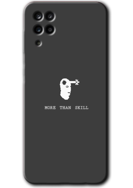 Samsung Galaxy M12 Kılıf Hd Desen Baskılı Arka Kapak - Headshot