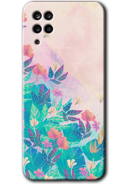 Samsung Galaxy A01 Core Kılıf Hd Desen Baskılı Arka Kapak - Çizim Yapraklar