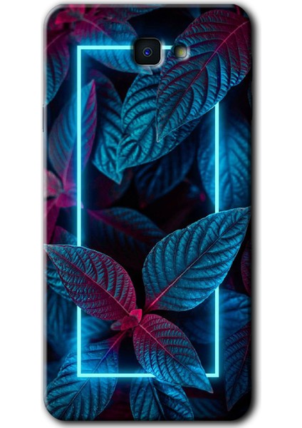 Samsung Galaxy J7 Prime Kılıf Hd Desen Baskılı Arka Kapak - Mekanik Yaprak 4