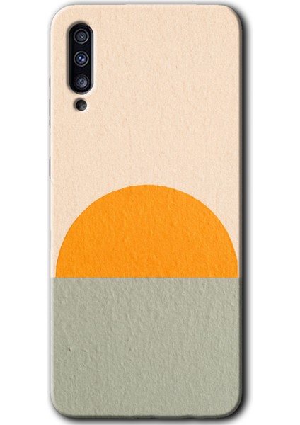 Samsung Galaxy A50 Kılıf Hd Desen Baskılı Arka Kapak - Color Wall