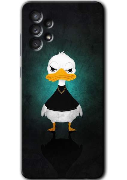 Samsung Galaxy A32 4g Kılıf Hd Desen Baskılı Arka Kapak - Angry Duck