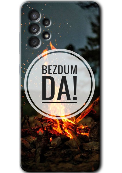 Samsung Galaxy A52S Kılıf Hd Desen Baskılı Arka Kapak - Bezdum Da