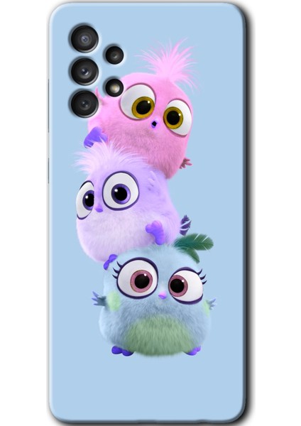 Samsung Galaxy A72 Kılıf Hd Desen Baskılı Arka Kapak - Puffy