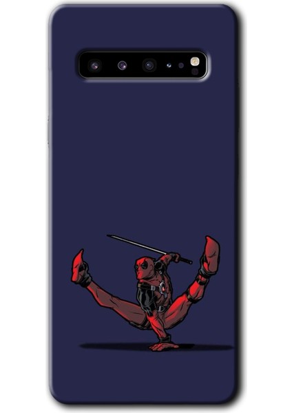 Samsung Galaxy S10 Plus Kılıf Hd Desen Baskılı Arka Kapak - Deadpool 3