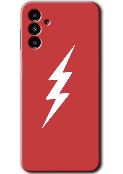 Samsung Galaxy A13 5g Kılıf Hd Desen Baskılı Arka Kapak - Flash Logo