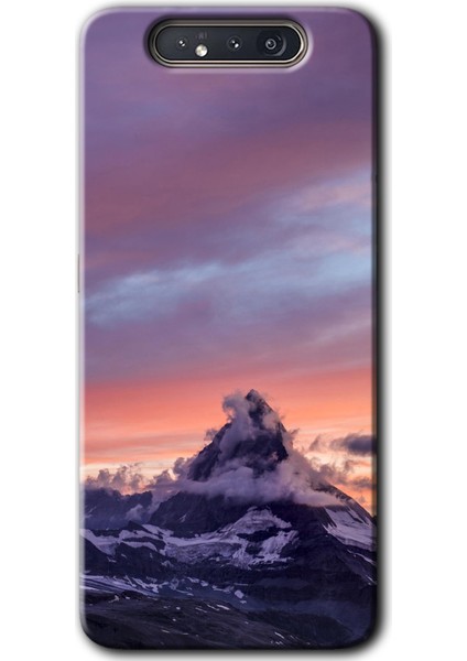 Samsung Galaxy A80 Kılıf Hd Desen Baskılı Arka Kapak - Zirve