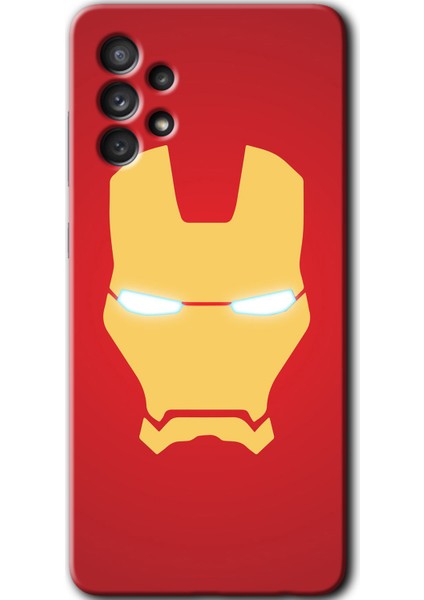 Samsung Galaxy A72 Kılıf Hd Desen Baskılı Arka Kapak - Ironman