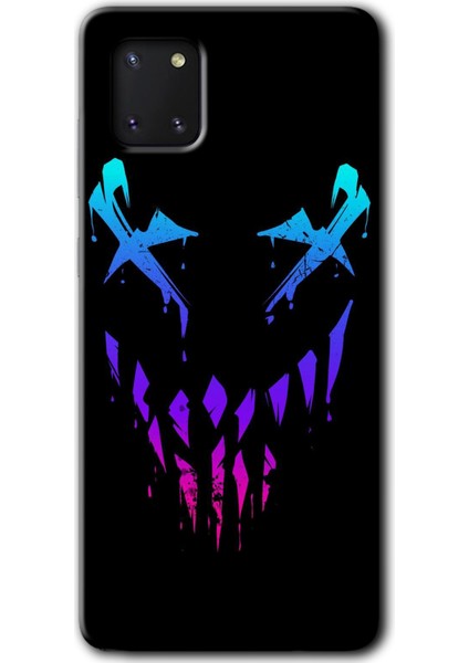 Samsung Galaxy A81 Kılıf Hd Desen Baskılı Arka Kapak - Çığlık
