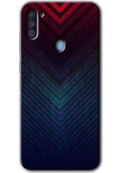 Samsung Galaxy M11 Kılıf Hd Desen Baskılı Arka Kapak - Abstract 4