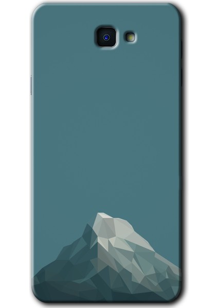 Samsung Galaxy J7 Prime Kılıf Hd Desen Baskılı Arka Kapak - Alone Mountain