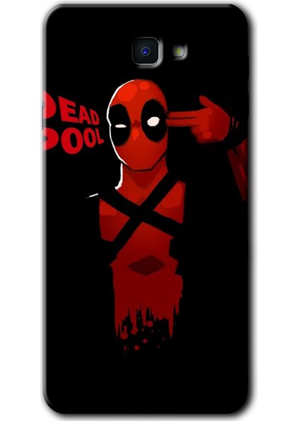 Samsung Galaxy J7 Prime Kılıf Hd Desen Baskılı Arka Kapak - Deadpool 4