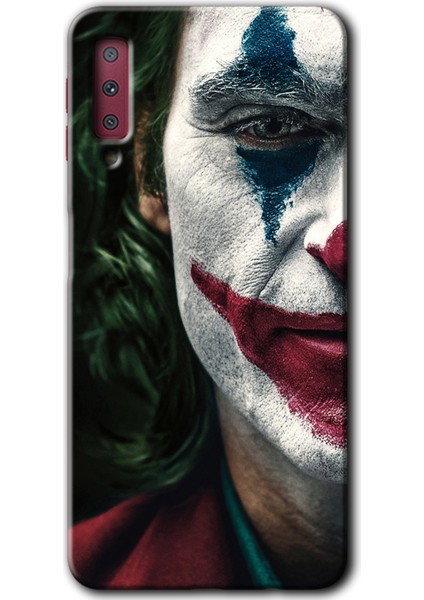 Samsung Galaxy A7 2018 Kılıf Hd Desen Baskılı Arka Kapak - Joker