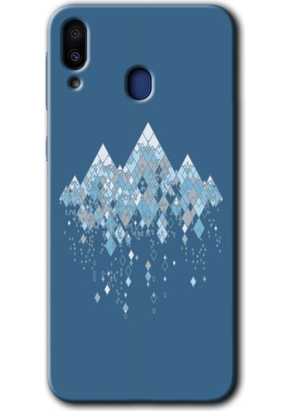 Samsung Galaxy M10S Kılıf Hd Desen Baskılı Arka Kapak - Iceberg
