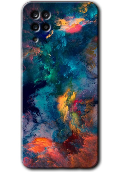 Samsung Galaxy A01 Core Kılıf Hd Desen Baskılı Arka Kapak - Color Storm