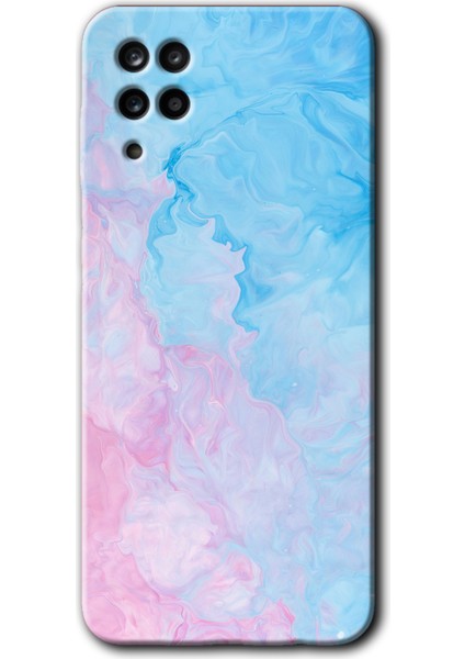 Samsung Galaxy A01 Core Kılıf Hd Desen Baskılı Arka Kapak - Blue Art