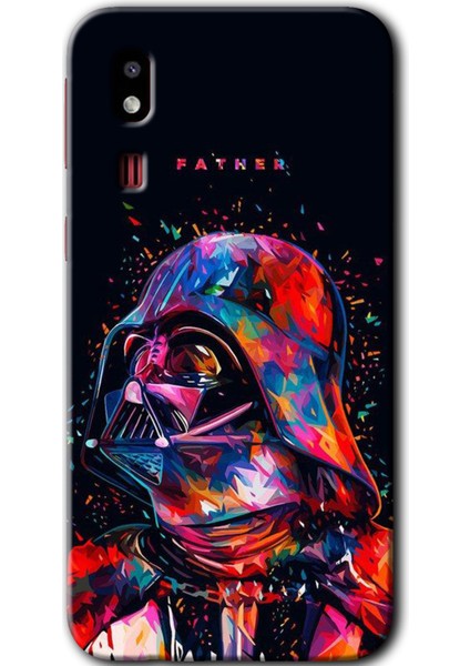 Samsung Galaxy A2 Core Kılıf Hd Desen Baskılı Arka Kapak - Father Vader