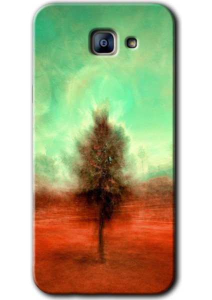 Samsung Galaxy A8 2016 Kılıf Hd Desen Baskılı Arka Kapak - Outlines Paint