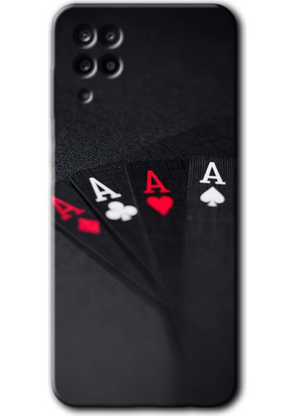 Samsung Galaxy A12 Kılıf Hd Desen Baskılı Arka Kapak - Full As