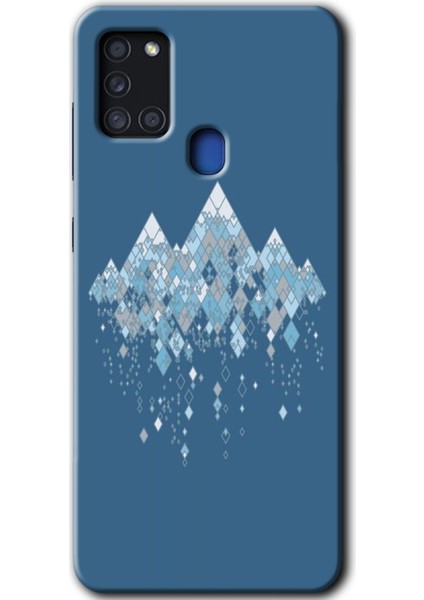 Samsung Galaxy A21S Kılıf Hd Desen Baskılı Arka Kapak - Iceberg