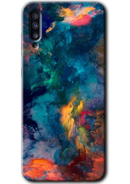 Samsung Galaxy A70 Kılıf Hd Desen Baskılı Arka Kapak - Valhalla