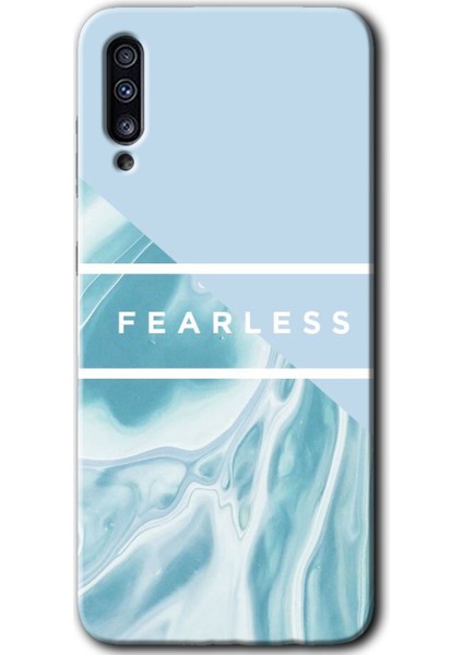 Samsung Galaxy A70 Kılıf Hd Desen Baskılı Arka Kapak - Fearless