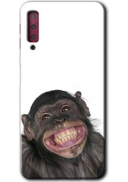 Samsung Galaxy A7 2018 Kılıf Hd Desen Baskılı Arka Kapak - Şıpsevdi Aşk