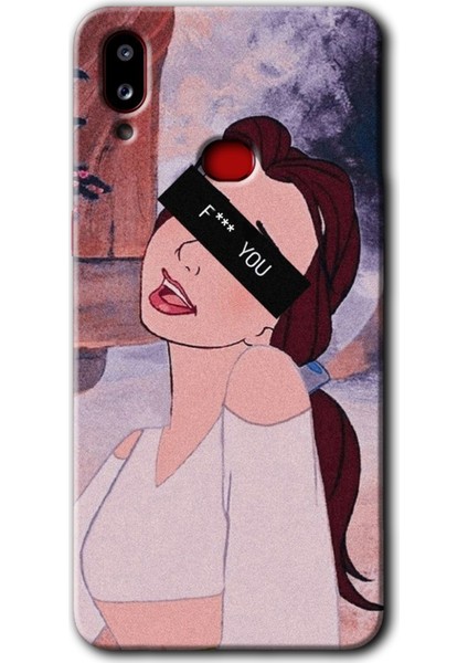 Samsung Galaxy A10S Kılıf Hd Desen Baskılı Arka Kapak - Bad Girl