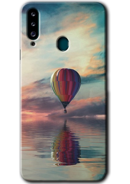 Samsung Galaxy A20S Kılıf Hd Desen Baskılı Arka Kapak - Zeplin