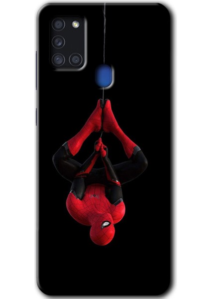 Samsung Galaxy A21S Kılıf Hd Desen Baskılı Arka Kapak - Örümcek Adam