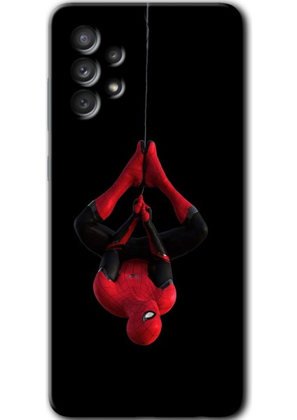 Samsung Galaxy A72 Kılıf Hd Desen Baskılı Arka Kapak - Örümcek Adam
