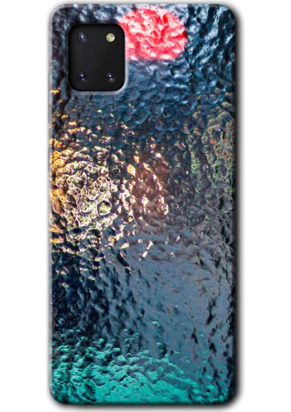 Samsung Galaxy A81 Kılıf Hd Desen Baskılı Arka Kapak - Blur Cam