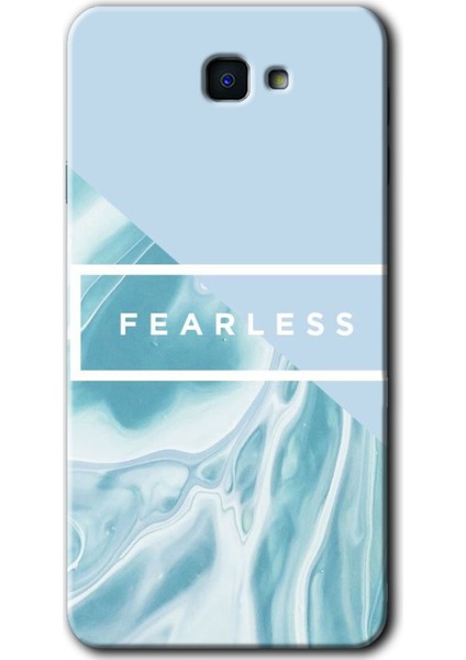 Samsung Galaxy J7 Prime Kılıf Hd Desen Baskılı Arka Kapak - Fearless