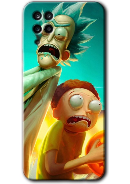 Samsung Galaxy Note 5 Kılıf Hd Desen Baskılı Arka Kapak - Rick Morty