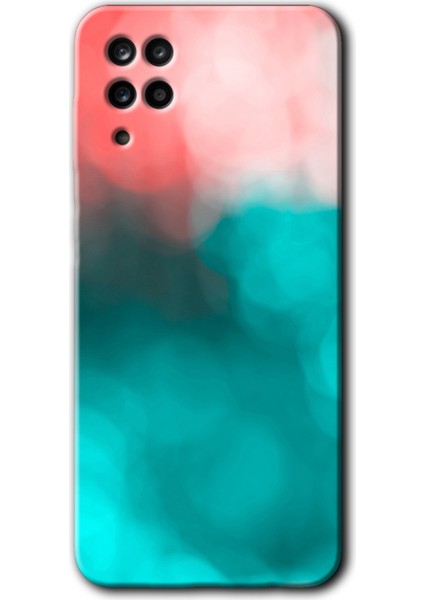 Samsung Galaxy A12 Kılıf Hd Desen Baskılı Arka Kapak - Flu Işık