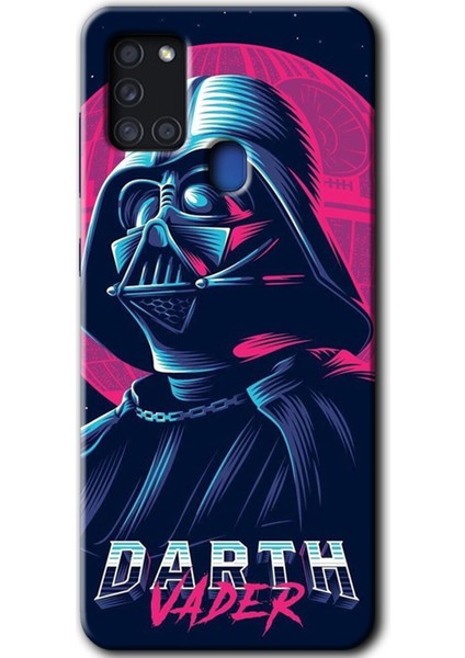 Samsung Galaxy A21S Kılıf Hd Desen Baskılı Arka Kapak - Darth Vader