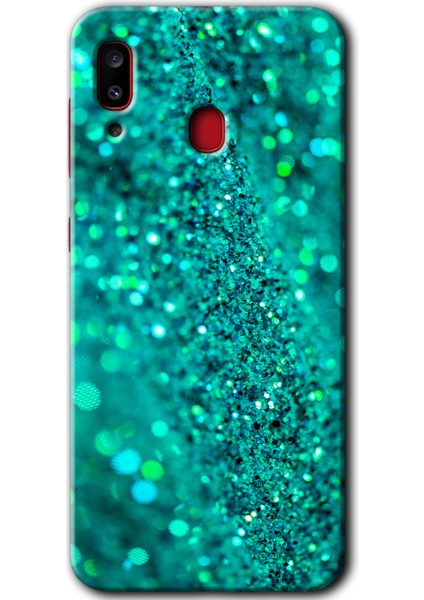 Samsung Galaxy A30 Kılıf Hd Desen Baskılı Arka Kapak - Diamonds